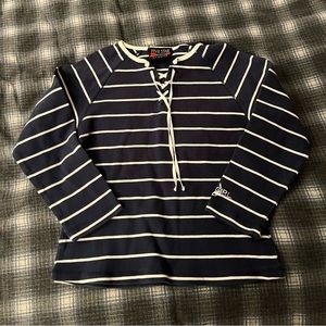 Vintage 5 star stripped shirt by Roper